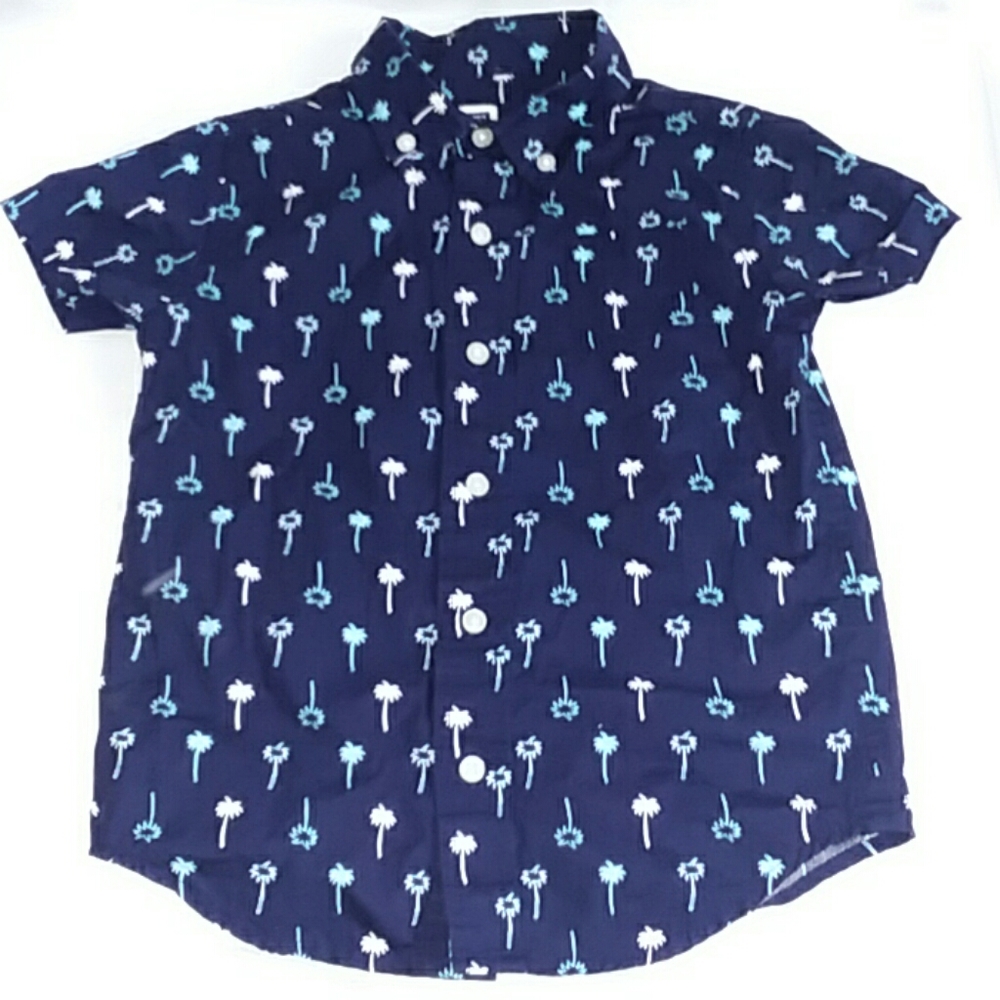 Janie and Jack Cotton button down shirt